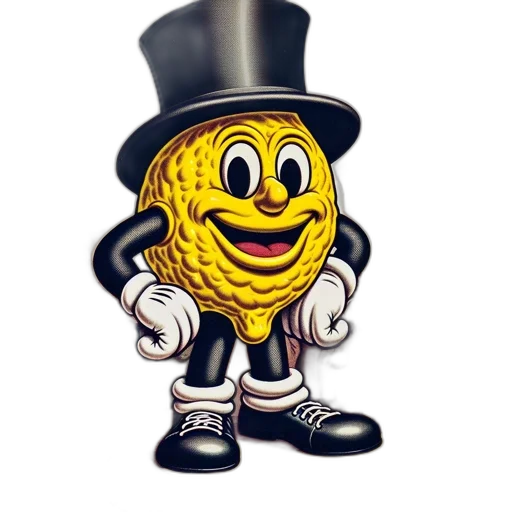 robot, food, hat, creature transparent PNG cut-out