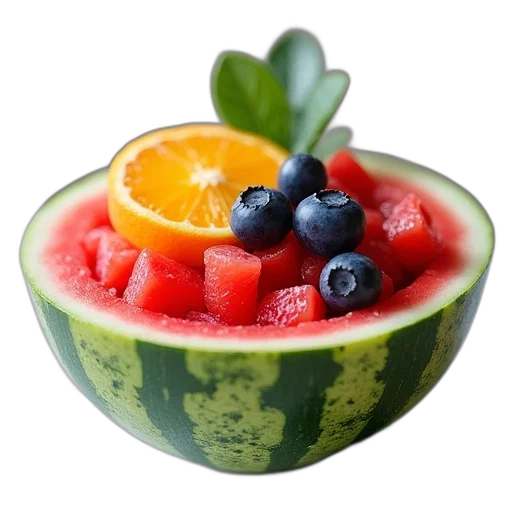 food, crown, hat, photorealistic transparent PNG cut-out
