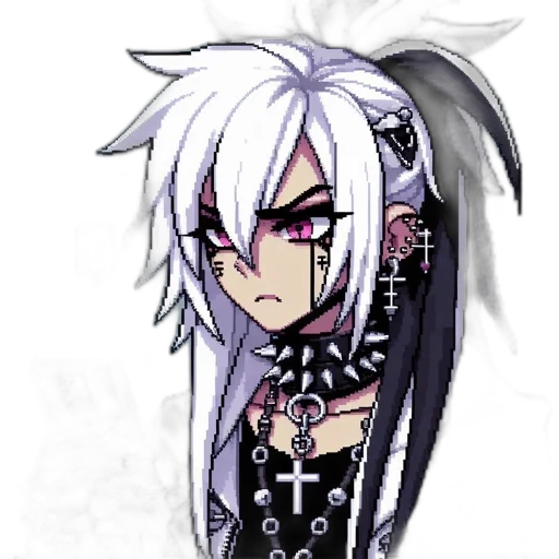 staff, jewelry, hair, creature transparent PNG cut-out