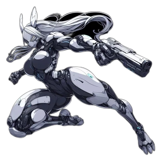 robot, weapon, animal, creature transparent PNG cut-out