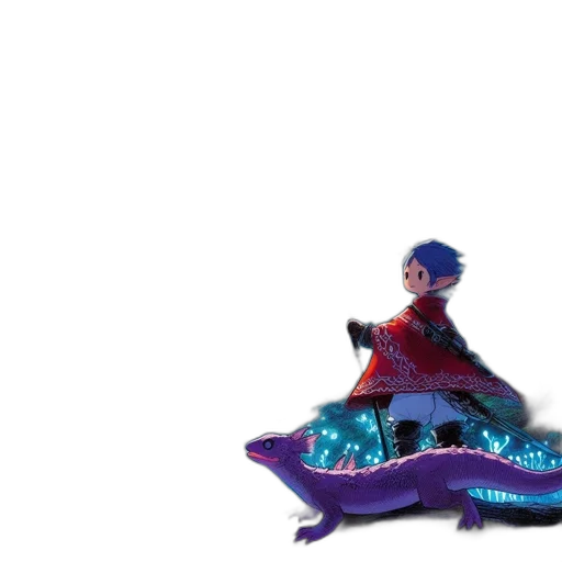 dragon, creature, animal, 3d render transparent PNG cut-out