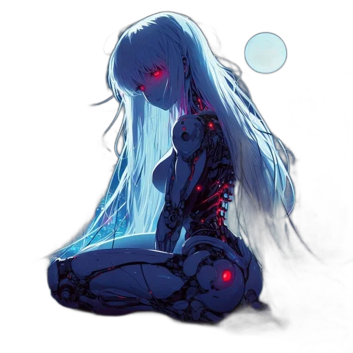robot, dress, mask, creature transparent PNG cut-out