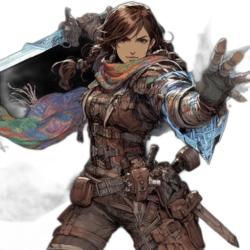 weapon, sword, fantasy art, concept art transparent PNG cut-out