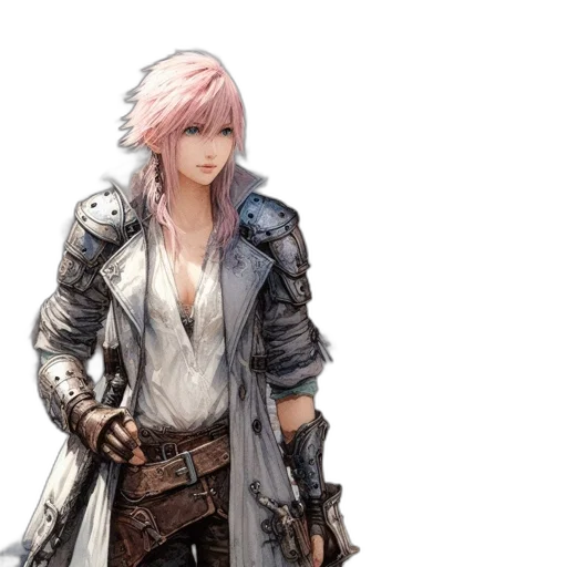 jacket, sword, weapon, staff transparent PNG cut-out