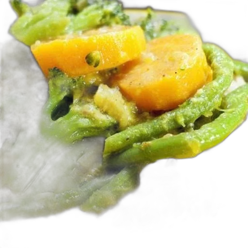 food, dragon, photorealistic, 3d render transparent PNG cut-out