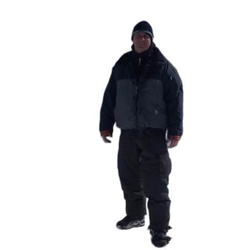 jacket, staff, creature, face transparent PNG cut-out