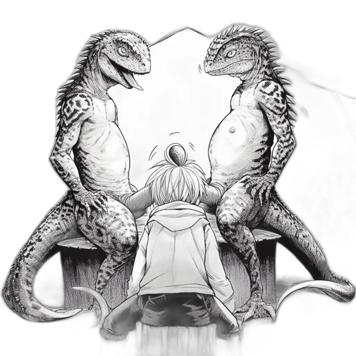 dragon, dress, creature, animal transparent PNG cut-out