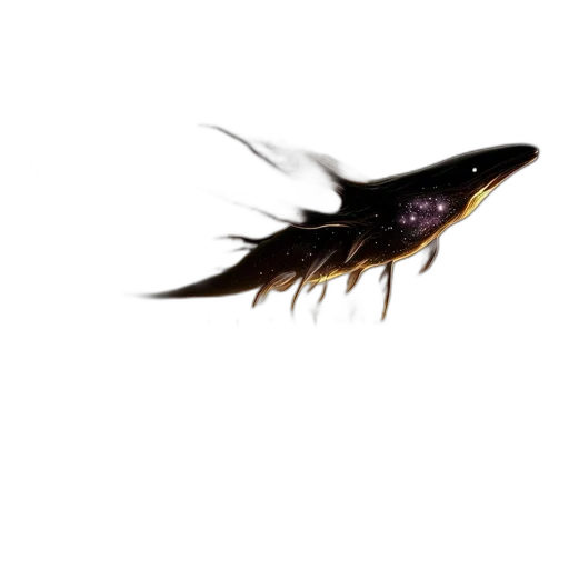 dragon, creature, animal, hair transparent PNG cut-out