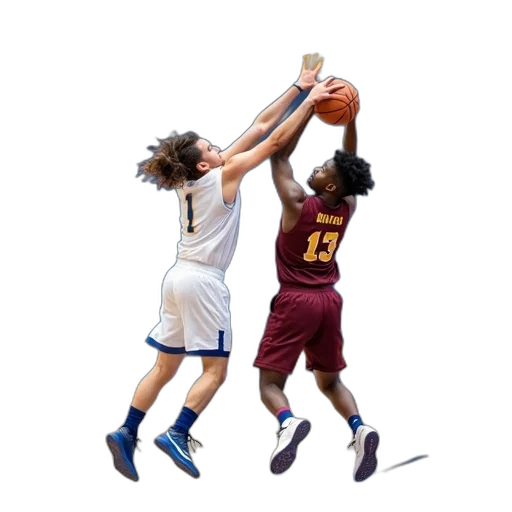 basketball, game, progress, two transparent PNG cut-out