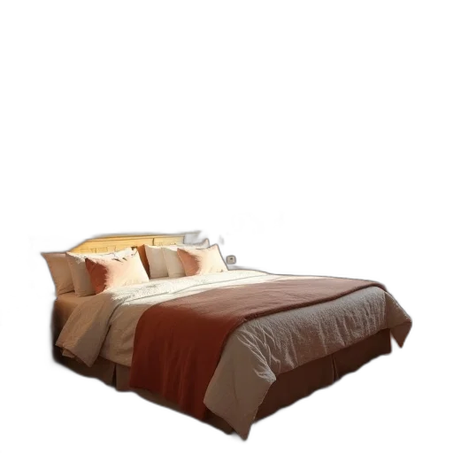 furniture, 3d render, photorealistic, earth tones transparent PNG cut-out