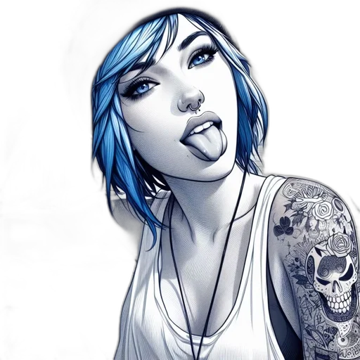 comic book art, cartoon, concept art, fantasy art transparent PNG cut-out