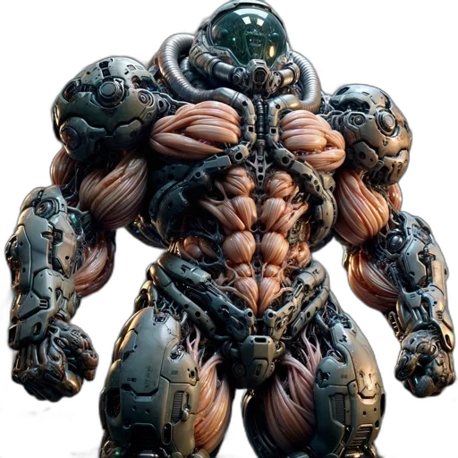 creature, robot, animal, weapon transparent PNG cut-out