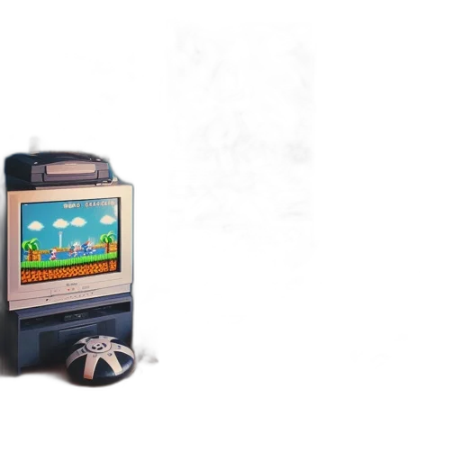 robot, pixel art, 3d render, concept art transparent PNG cut-out