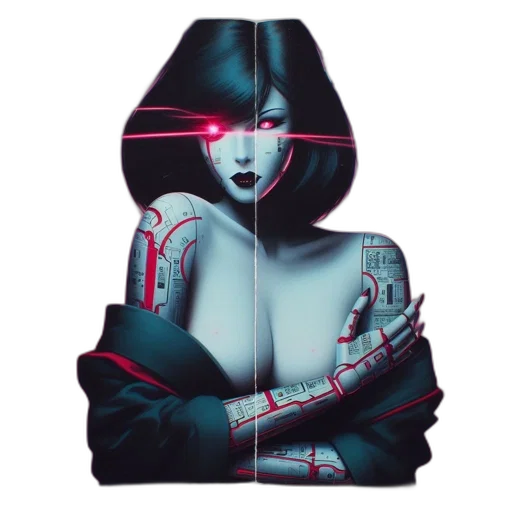 jacket, robot, dress, mask transparent PNG cut-out