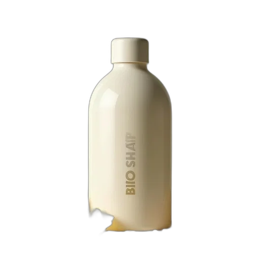 bottle, food, 3d render, bio transparent PNG cut-out