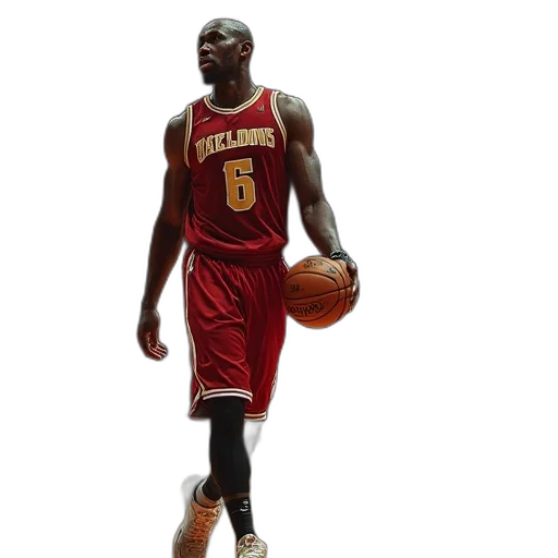 3d render, photorealistic, concept art, nba transparent PNG cut-out