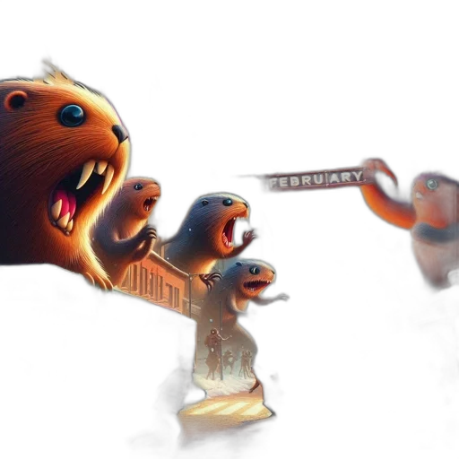 creature, robot, weapon, concept art transparent PNG cut-out