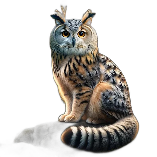 animal, creature, dragon, staff transparent PNG cut-out