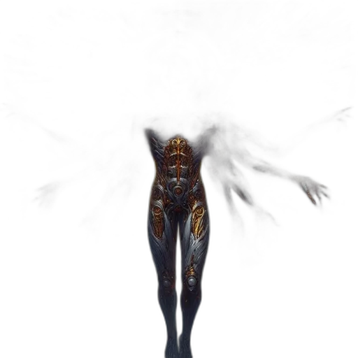 creature, robot, mask, dress transparent PNG cut-out