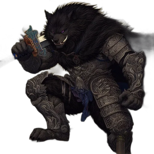 animal, weapon, creature, staff transparent PNG cut-out