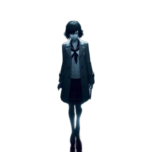 jacket, dress, robot, creature transparent PNG cut-out