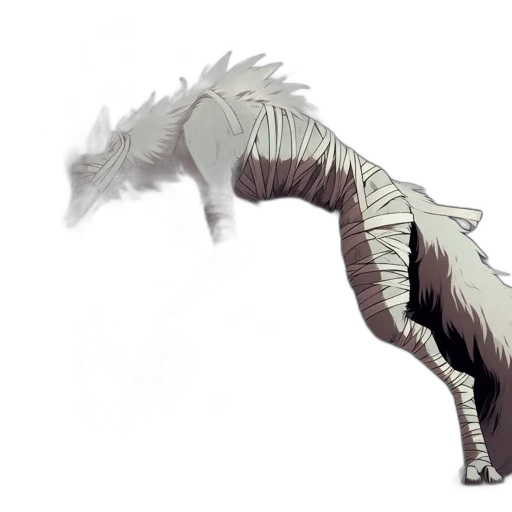 dragon, creature, animal, staff transparent PNG cut-out