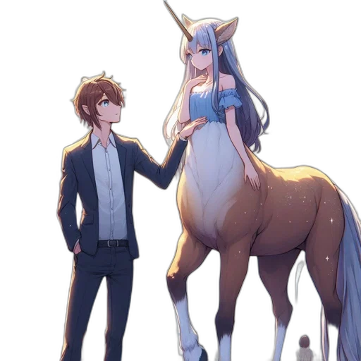 animal, staff, creature, anime transparent PNG cut-out