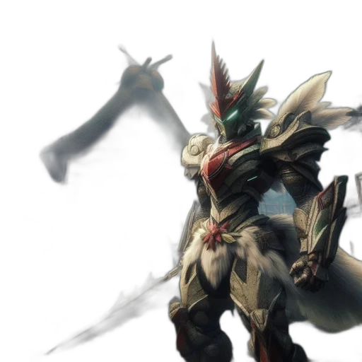 weapon, sword, dragon, robot transparent PNG cut-out