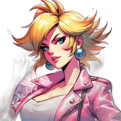 jacket, concept art, comic book art, pixel art transparent PNG cut-out