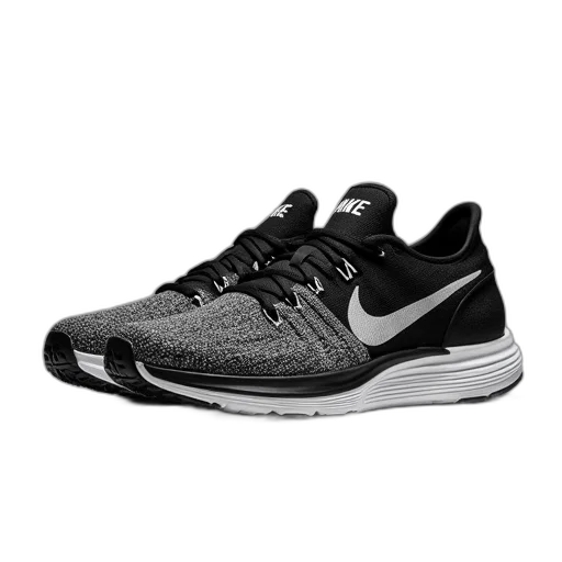 shoes, men, lunar, flyknit transparent PNG cut-out