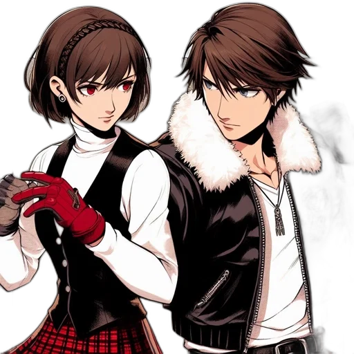 jacket, concept art, anime, comic book art transparent PNG cut-out