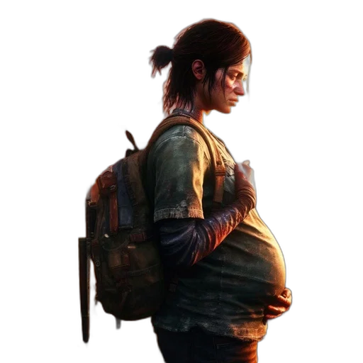 jacket, weapon, concept art, photorealistic transparent PNG cut-out