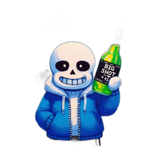 jacket, bottle, robot, staff transparent PNG cut-out