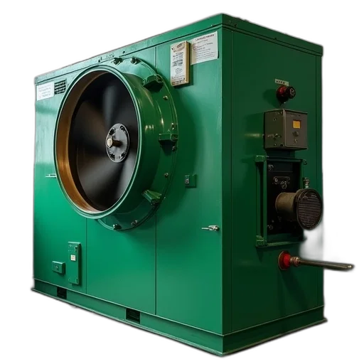 green, industrial, machine, large transparent PNG cut-out