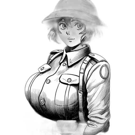robot, hat, jacket, dress transparent PNG cut-out