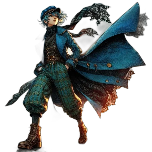 staff, sword, weapon, hat transparent PNG cut-out