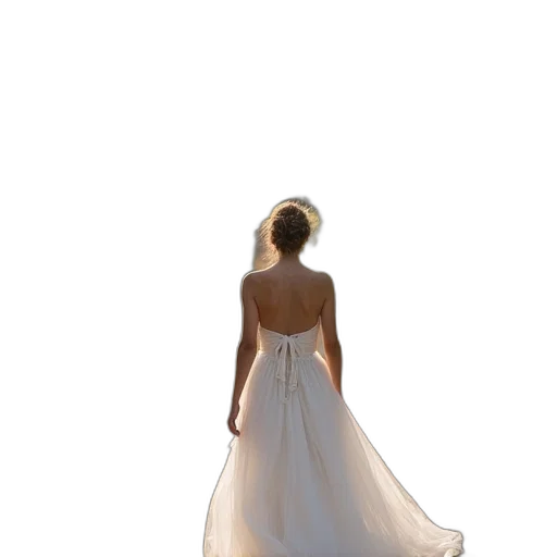 dress, jewelry, crown, staff transparent PNG cut-out