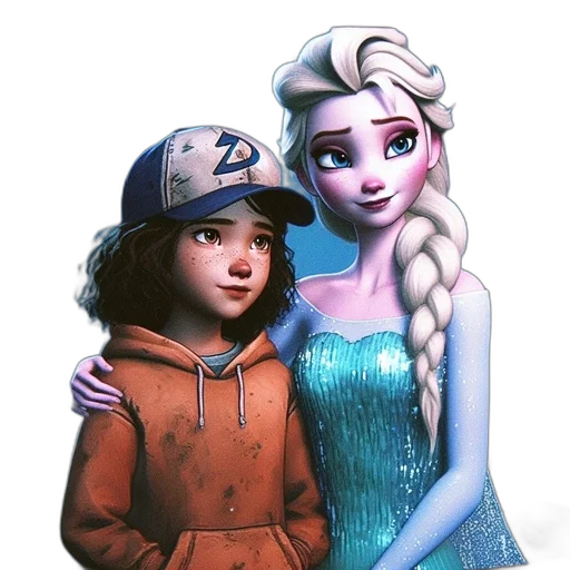concept art, fantasy art, 3d render, cartoon transparent PNG cut-out