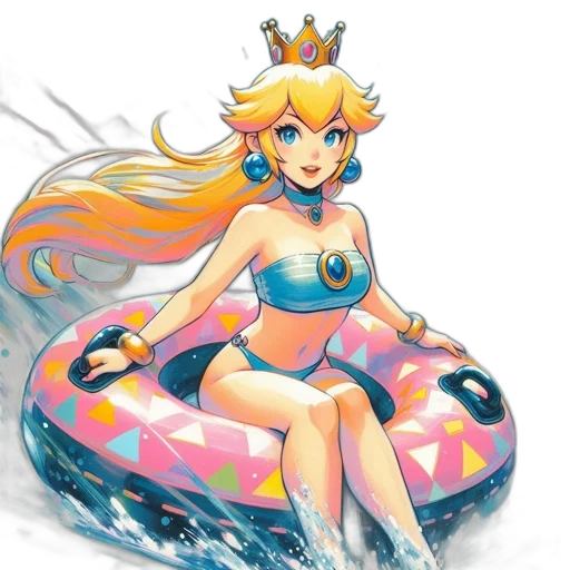 crown, dress, concept art, pixel art transparent PNG cut-out