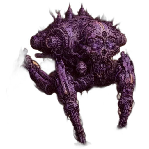 creature, mask, robot, weapon transparent PNG cut-out