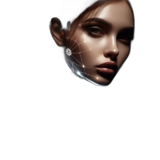 face, mask, robot, jewelry transparent PNG cut-out