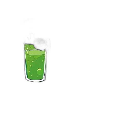 bottle, food, crown, 3d render transparent PNG cut-out