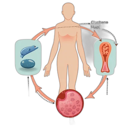 diagram, depicting, insulin, resistance transparent PNG cut-out