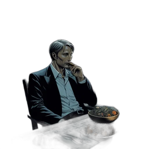 jacket, food, face, robot transparent PNG cut-out