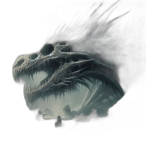 dragon, creature, mask, face transparent PNG cut-out