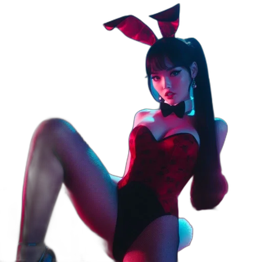 dress, animal, creature, cyberpunk transparent PNG cut-out