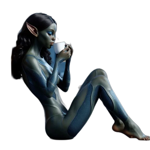 creature, mask, concept art, fantasy art transparent PNG cut-out