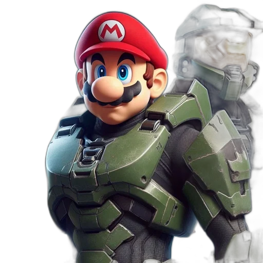 robot, weapon, mask, face transparent PNG cut-out
