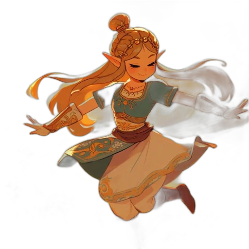 concept art, fantasy art, pixel art, watercolor transparent PNG cut-out