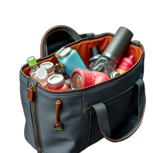 3d render, photorealistic, car, bag transparent PNG cut-out